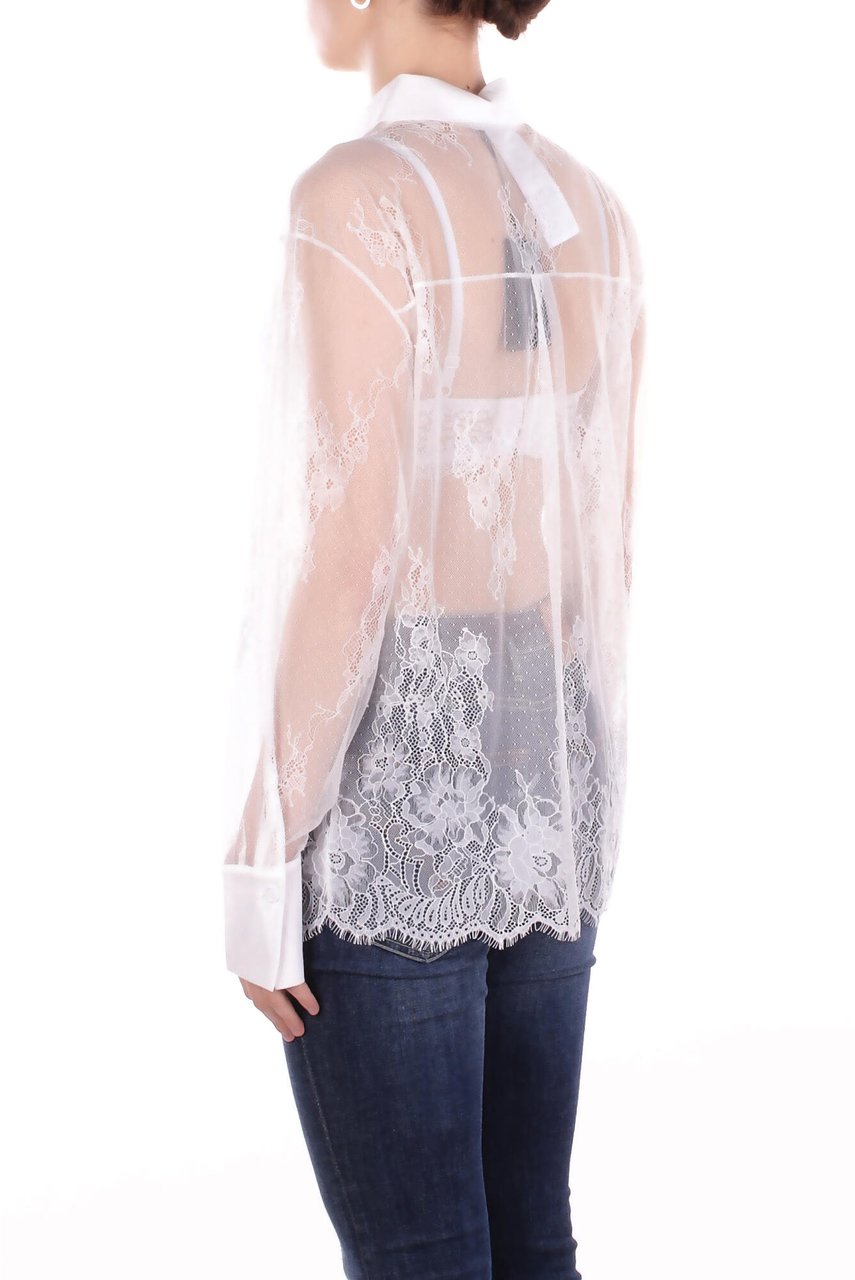 Blugirl Shirts Bianco Wit