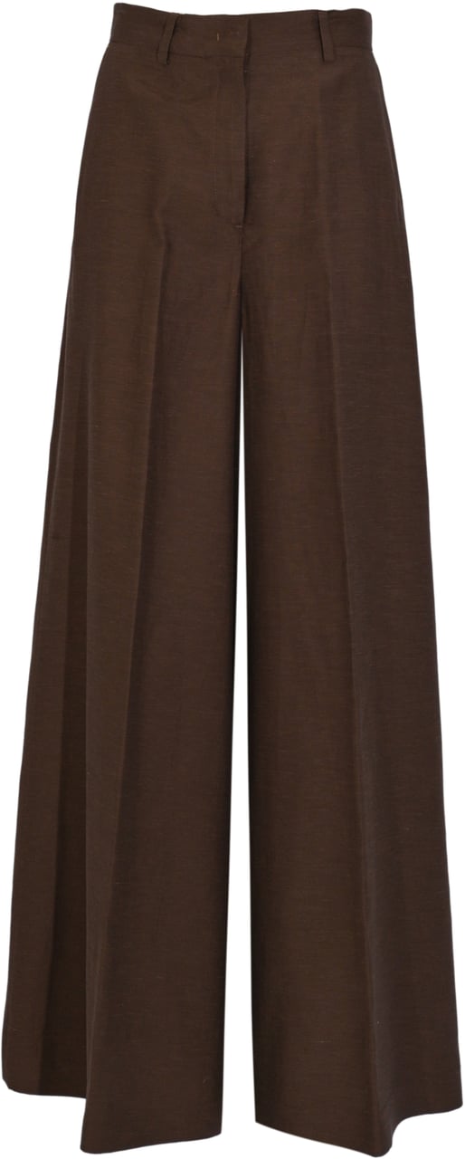 Blugirl Trousers Fondente Bruin
