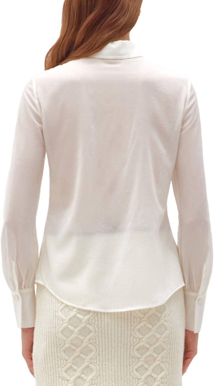 Blugirl Shirts Chalk Wit