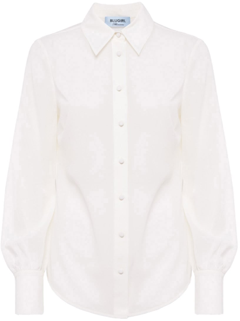 Blugirl Shirts Chalk Wit