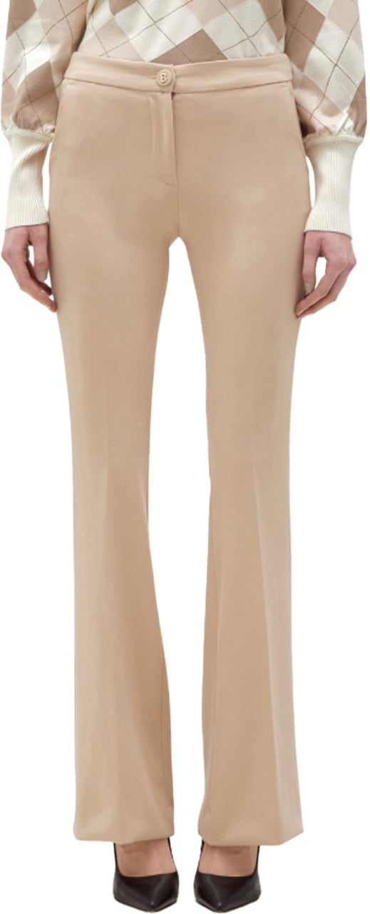 Blugirl Trousers Sweet Sand Beige