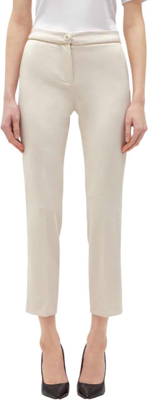 Blugirl Trousers Buttercream Beige