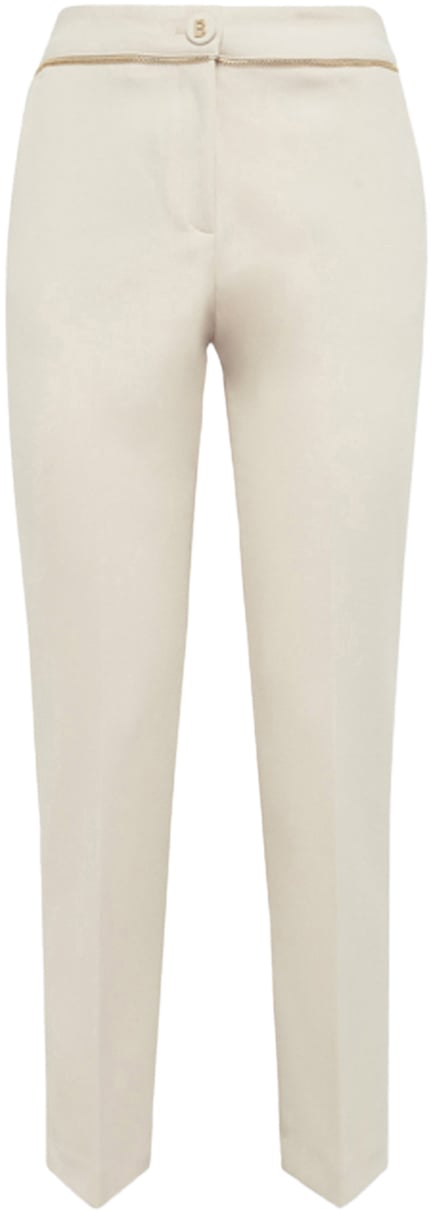 Blugirl Trousers Buttercream Beige