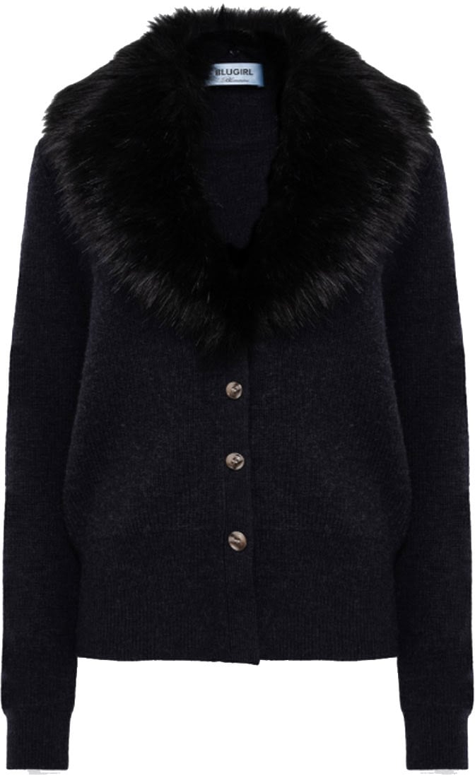 Blugirl Sweaters Dark Blue Mel Navy