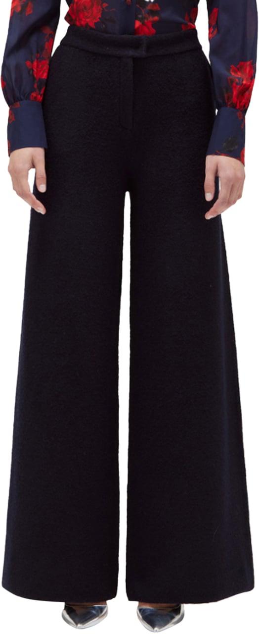 Blugirl Trousers Deep Night Navy