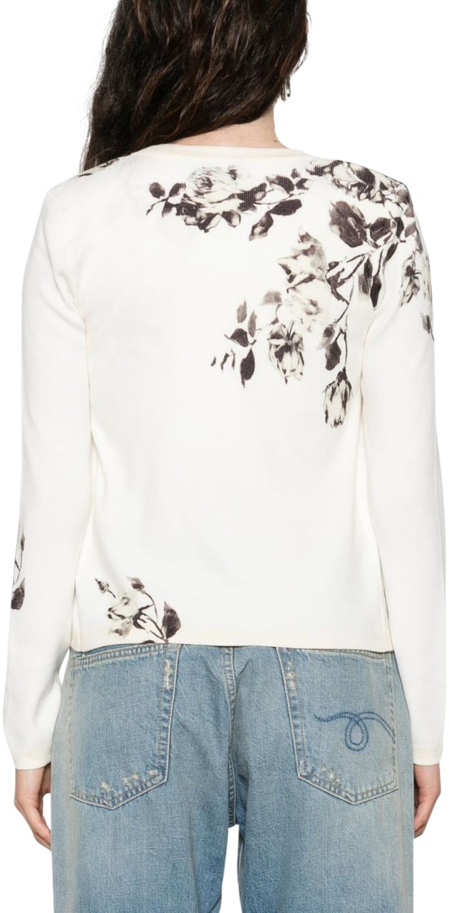 Blugirl Sweaters Roses Roze