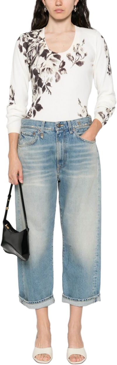 Blugirl Sweaters Roses Roze