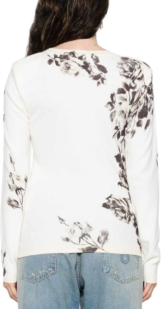 Blugirl Sweaters Roses Roze