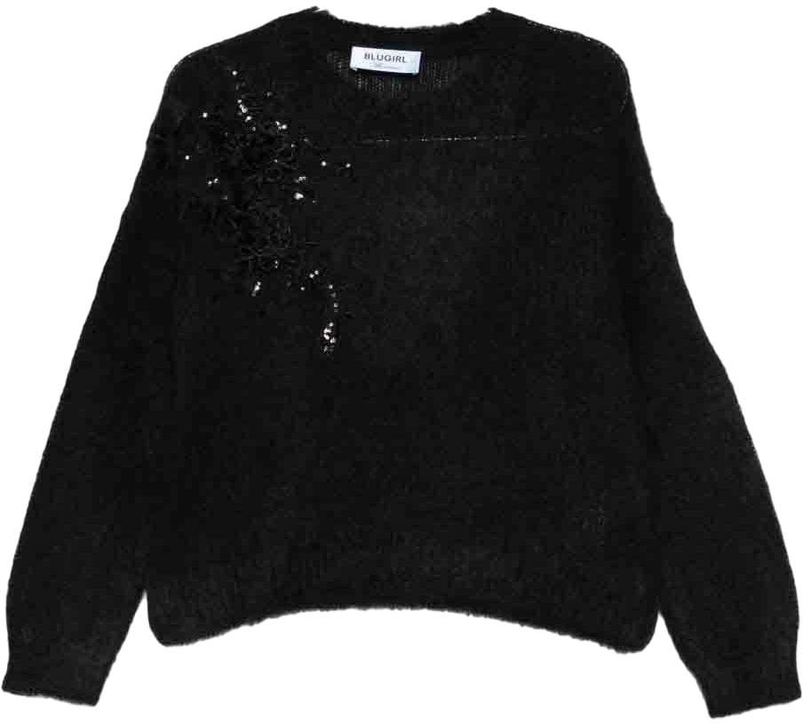 Blugirl Sweaters Black Zwart