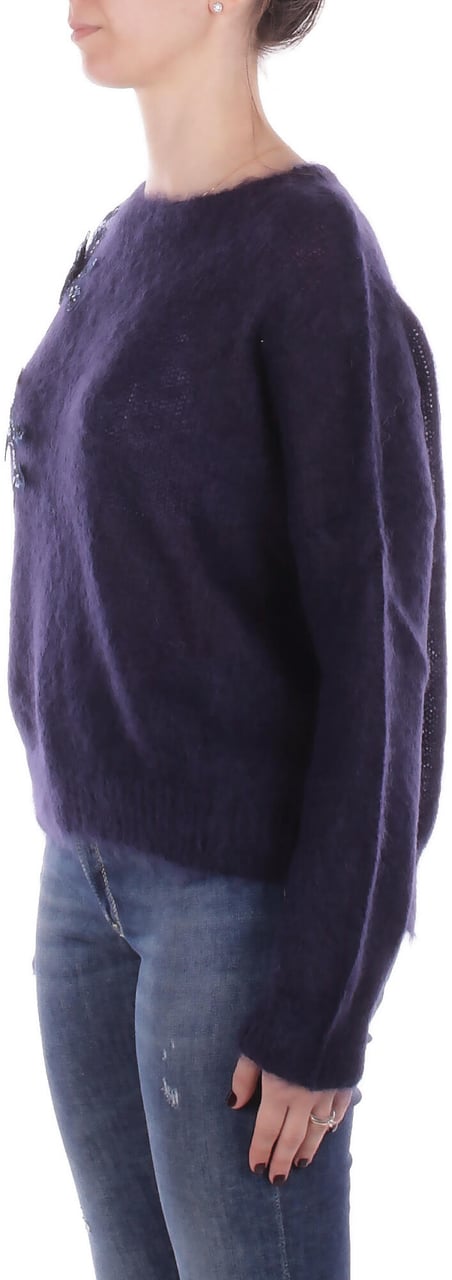 Blugirl Sweaters Deep Blu Blauw