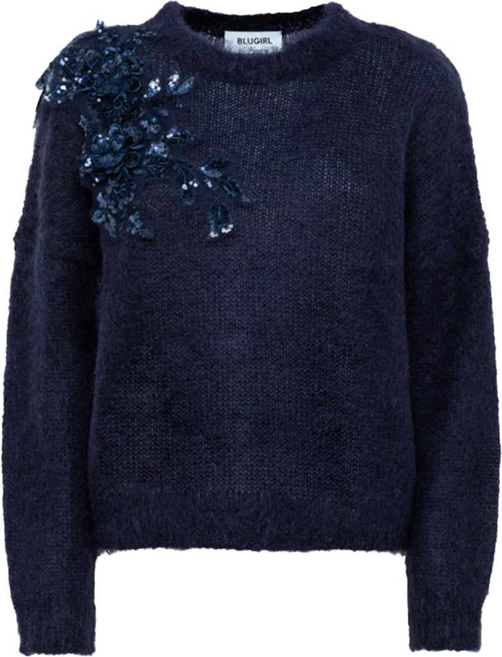 Blugirl Sweaters Deep Night Navy