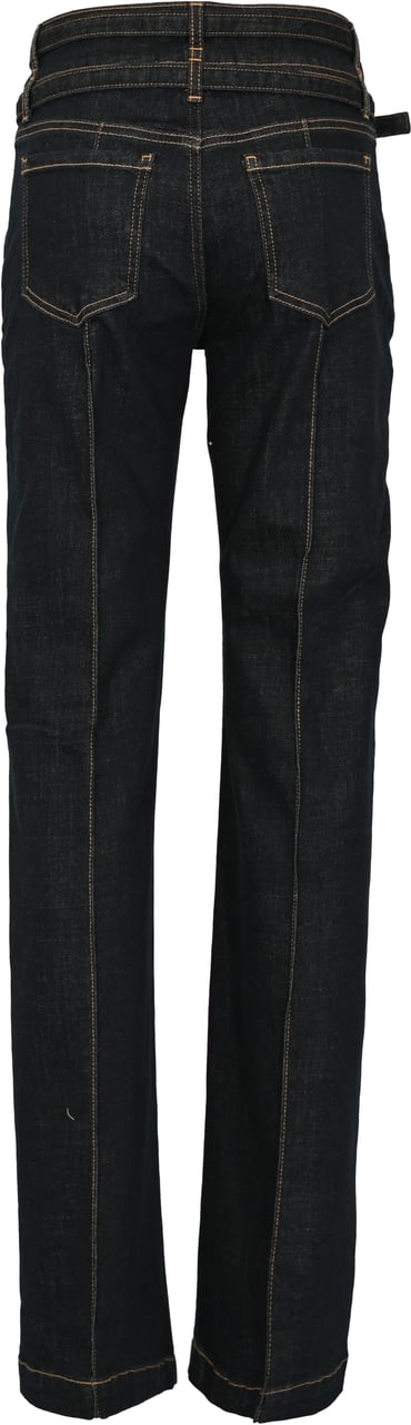 Blugirl Trousers Denblue Wash Blauw