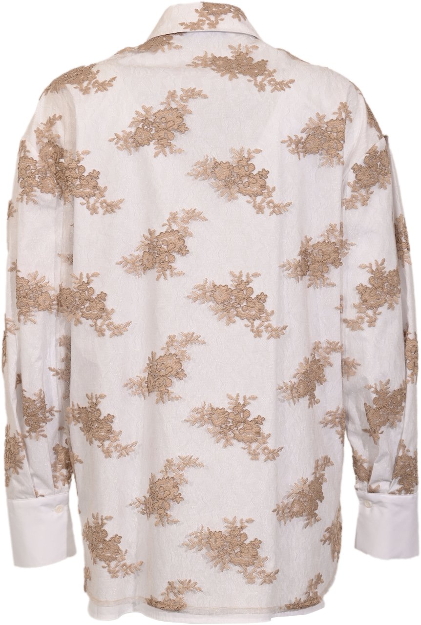 Blugirl Shirts Whiteoat Milk Wit