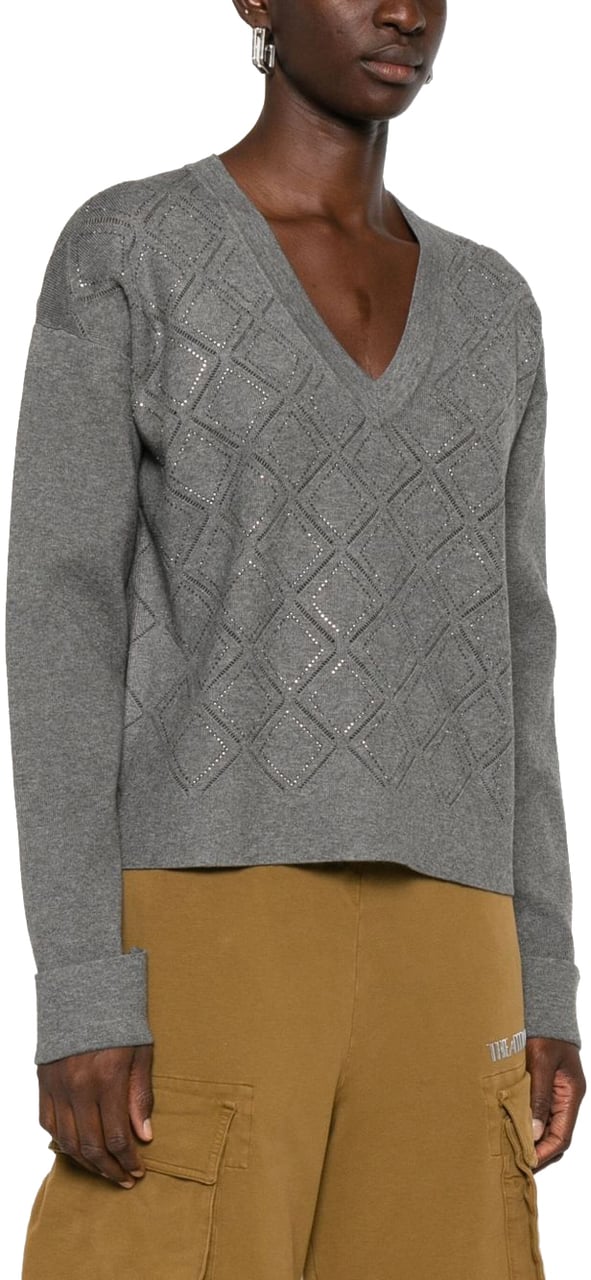 Blugirl Sweaters Grey Grijs