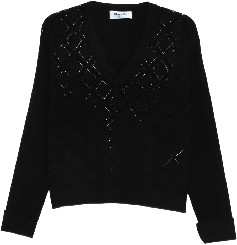 Blugirl Sweaters Black Zwart
