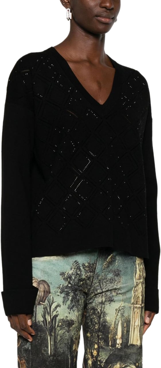Blugirl Sweaters Black Zwart