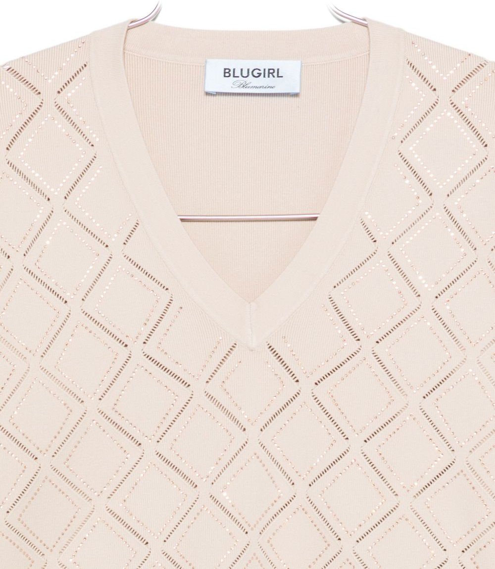 Blugirl Sweaters Morganite Roze