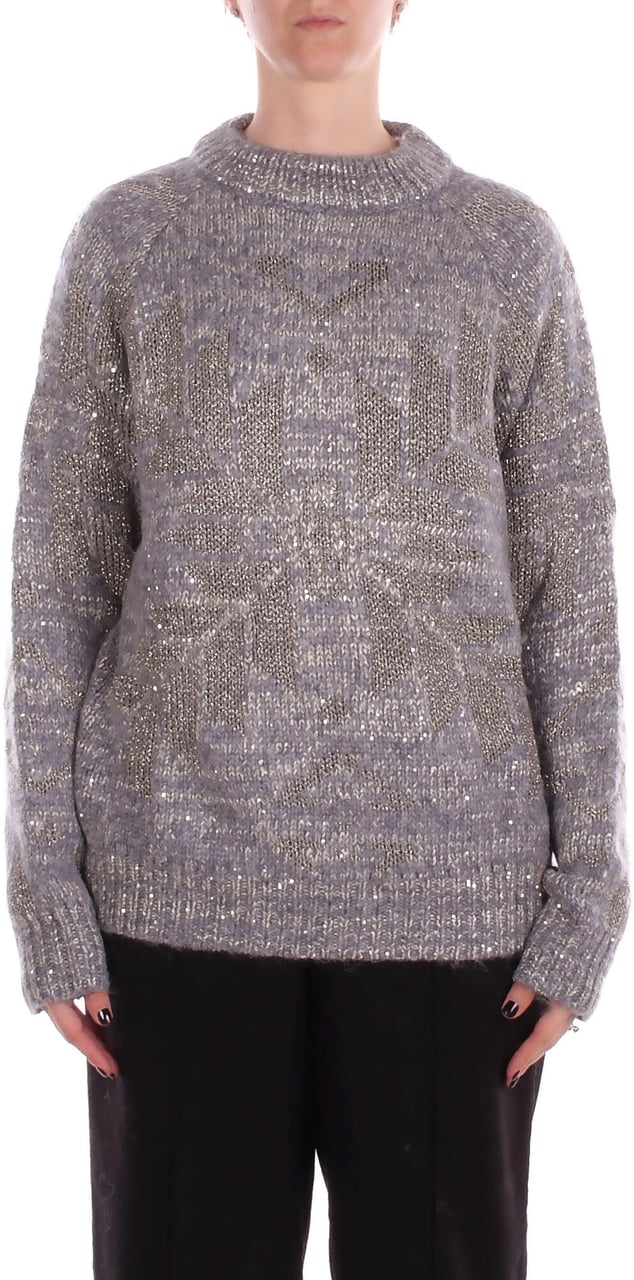 Blugirl Sweaters Grigio Oro Divers