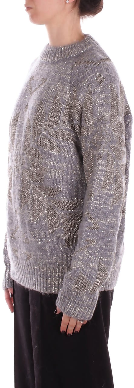 Blugirl Sweaters Grigio Oro Divers