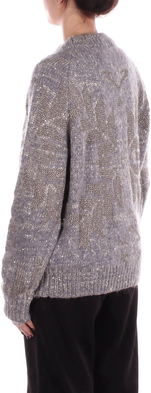 Blugirl Sweaters Grigio Oro Divers