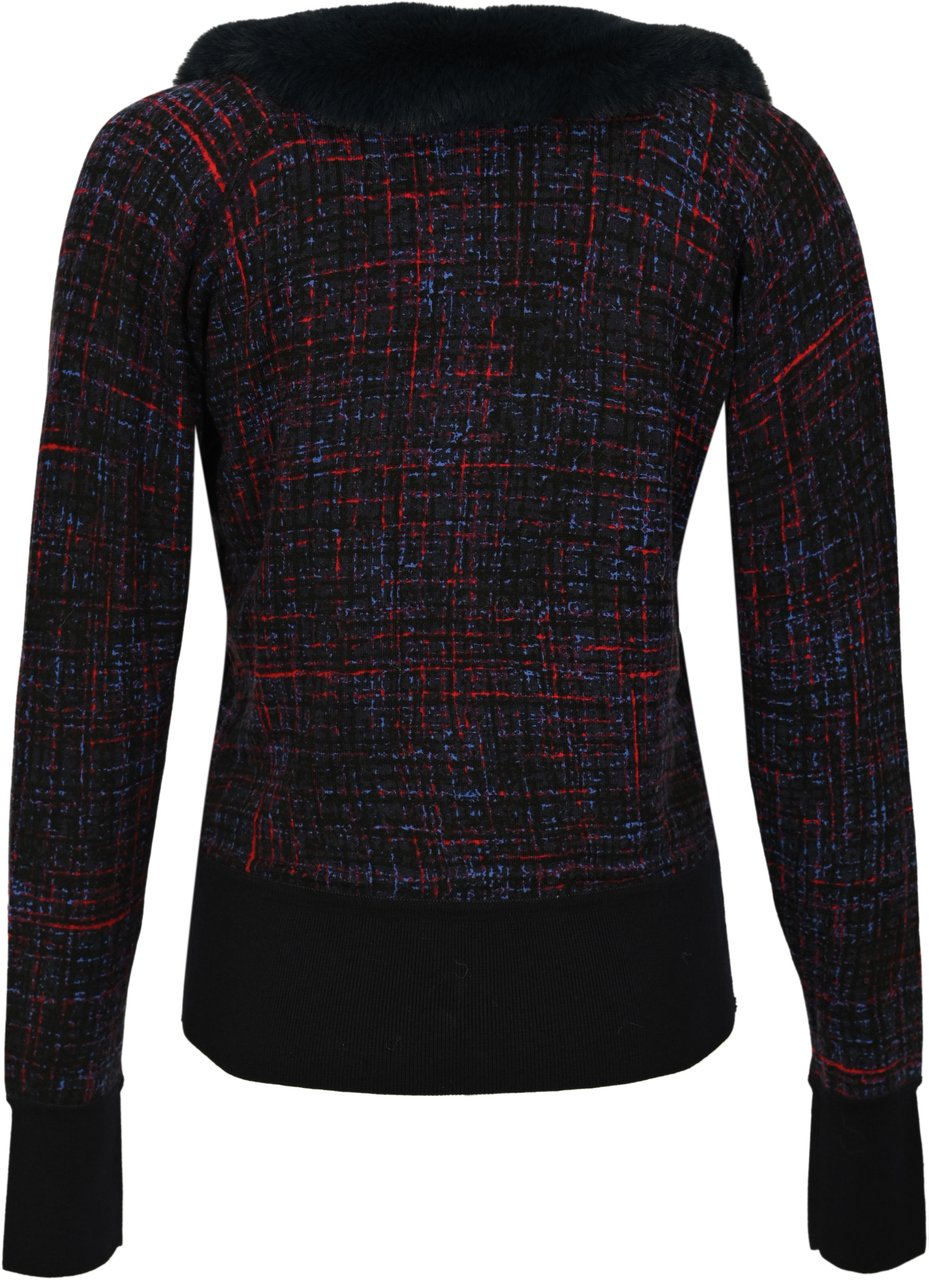 Blugirl Sweaters Scarlet Tweedroses Rood