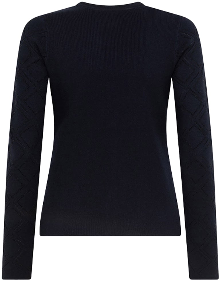 Blugirl Sweaters Midnight Blauw