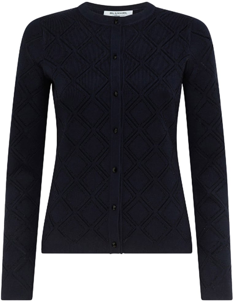 Blugirl Sweaters Midnight Blauw