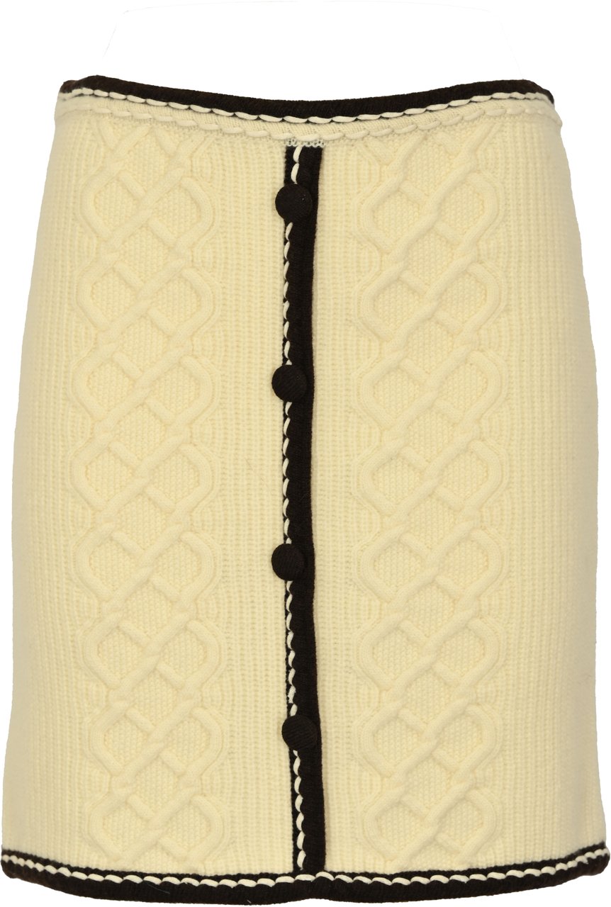 Blugirl Skirts Chalk Wit