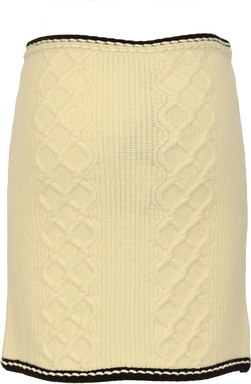 Blugirl Skirts Chalk Wit