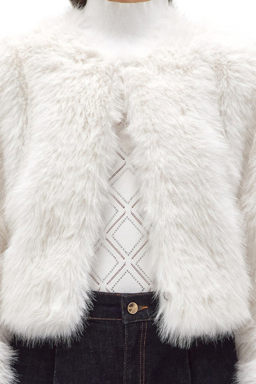 Blugirl Coats Chalk Wit