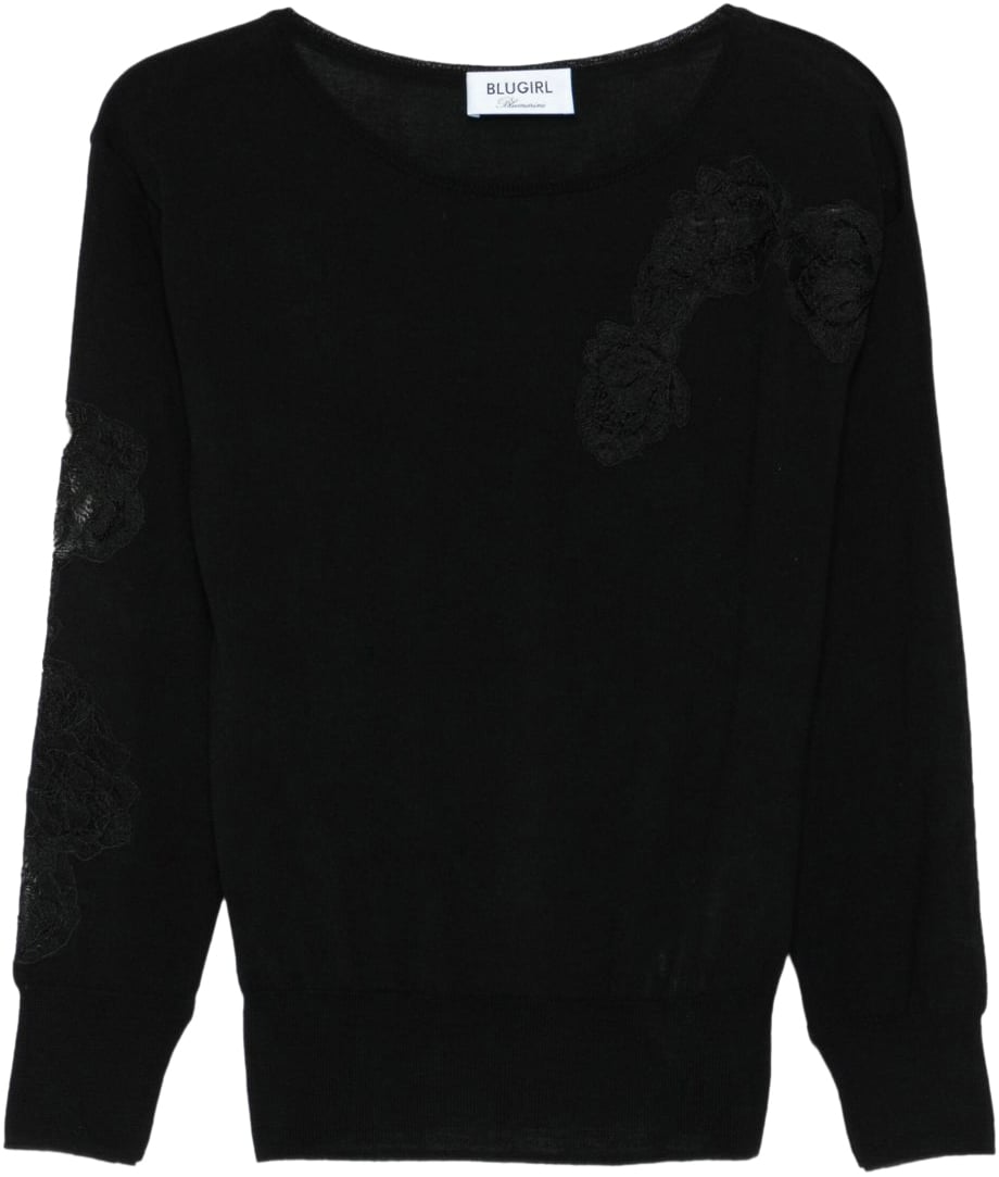 Blugirl Sweaters Black Zwart