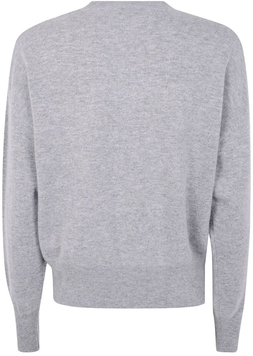 Blugirl Sweaters Gray Light Melange Lichtgrijs