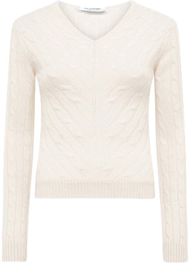 Blugirl Sweaters Oat Milk Wit