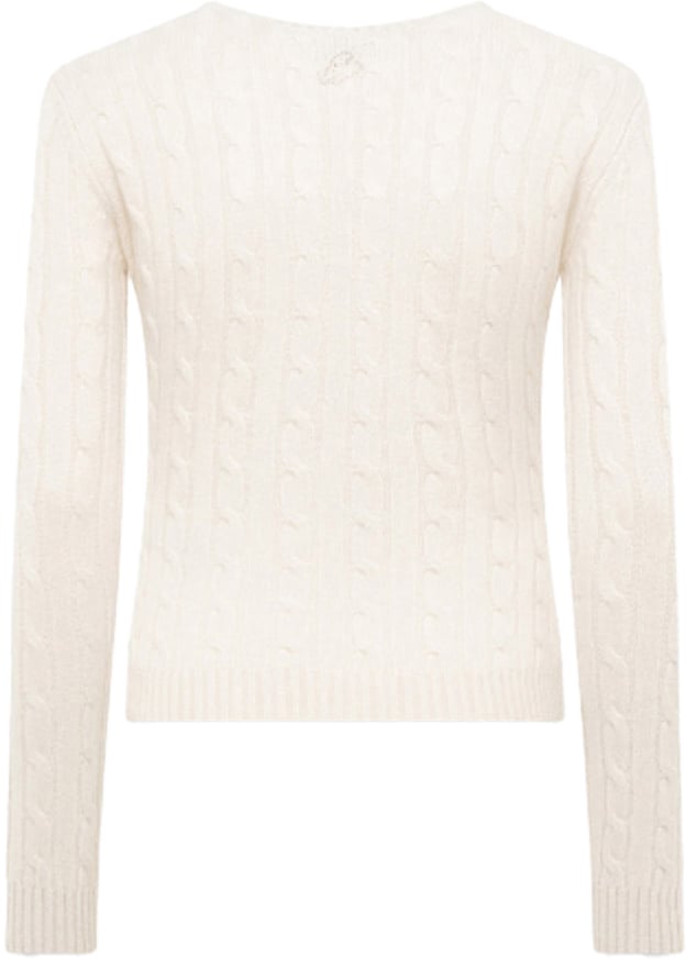 Blugirl Sweaters Oat Milk Wit