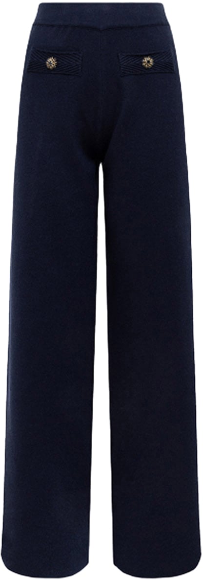 Blugirl Trousers Deep Night Navy