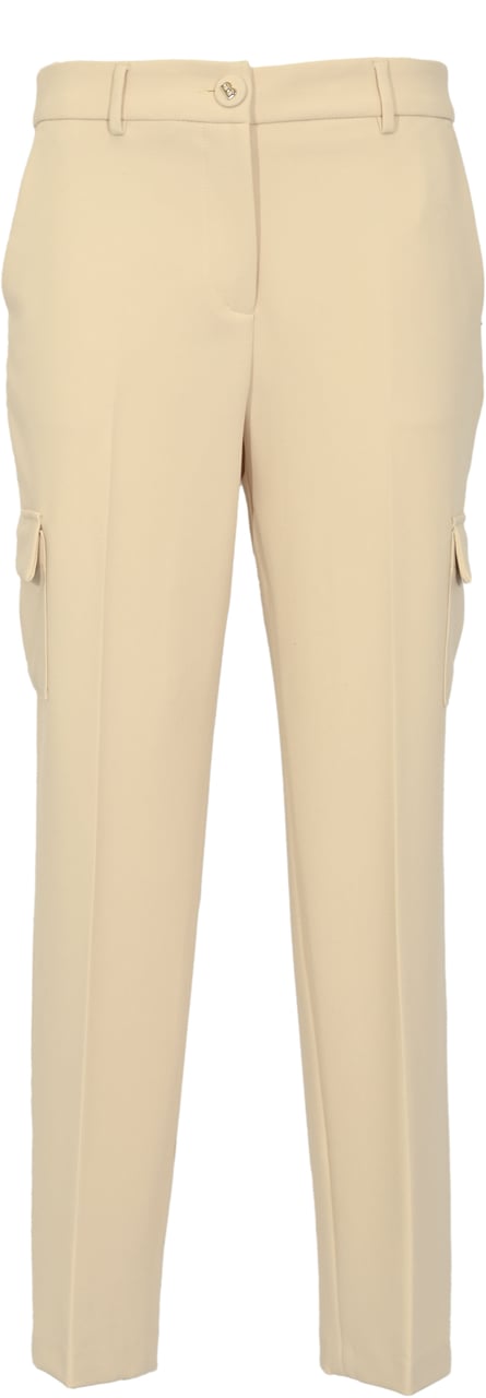 Blugirl Trousers Buttercream Beige