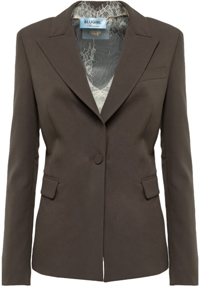 Blugirl Jackets Plain Chocolate Bruin