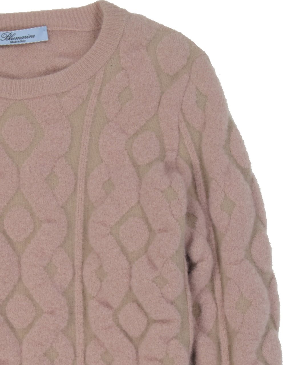 Blumarine Wool Blend Sweater Roze