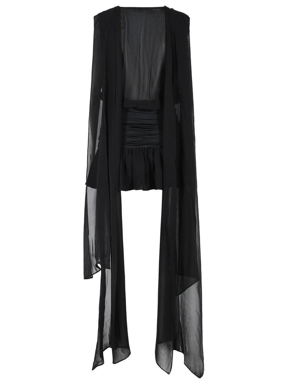 Blumarine Black Viscose Dress Zwart