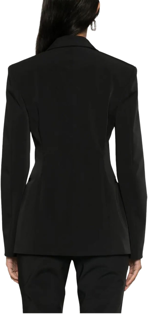 Blumarine giacca monopetto black Zwart