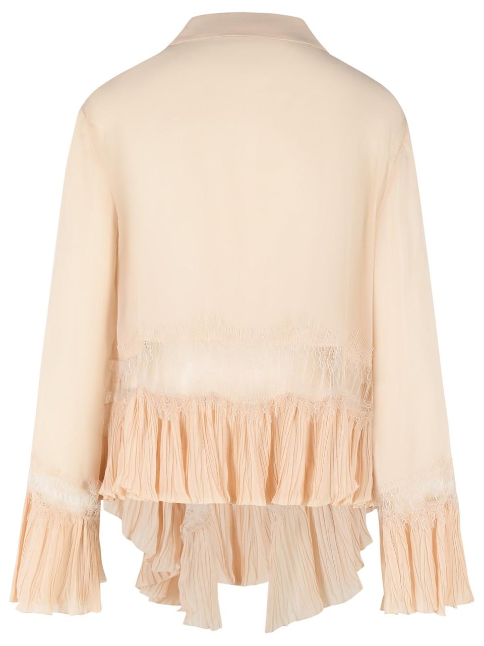 Blumarine 'Amberlight' Viscose Shirt Neutraal