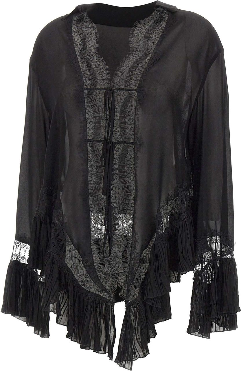 Blumarine Shirts Black Zwart