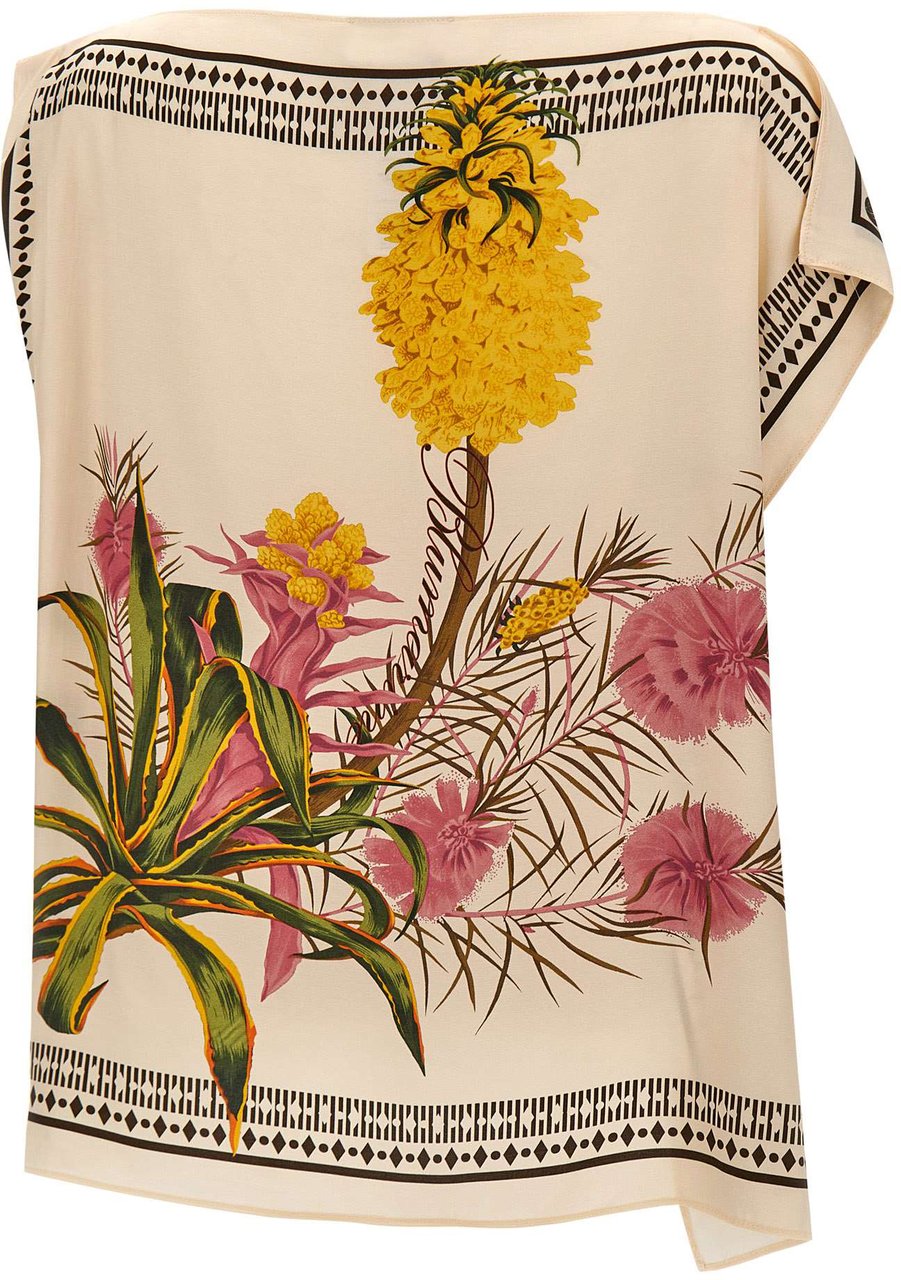 Blumarine Top White Wit