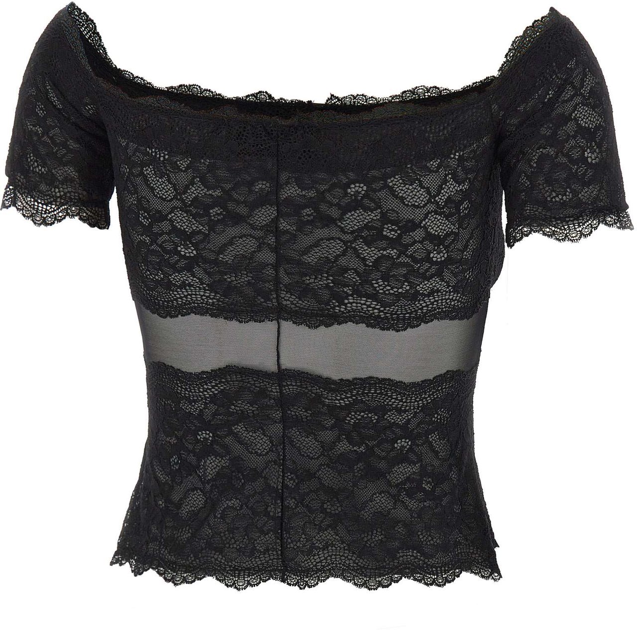 Blumarine Top Black Zwart