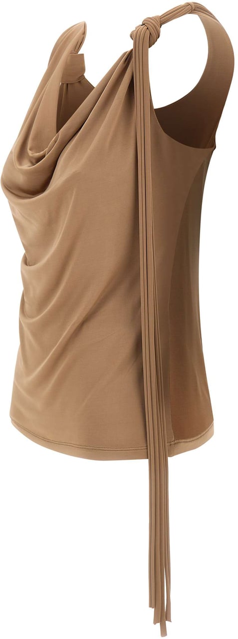 Blumarine Top Brown Beige