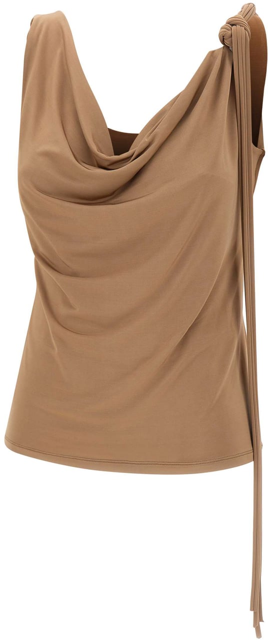 Blumarine Top Brown Beige