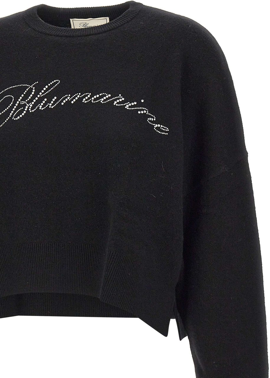 Blumarine Sweaters Black Zwart