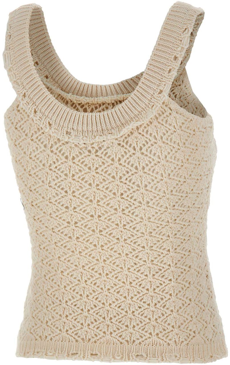 Blumarine Top White Wit