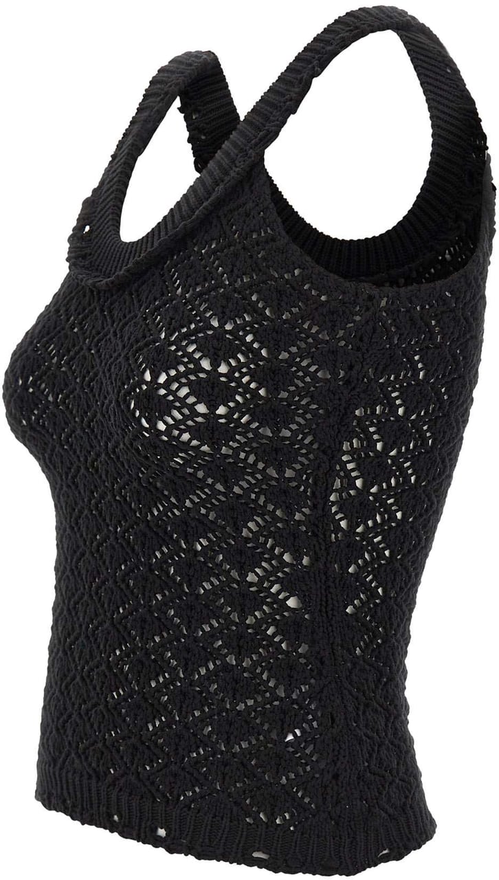 Blumarine Top Black Zwart