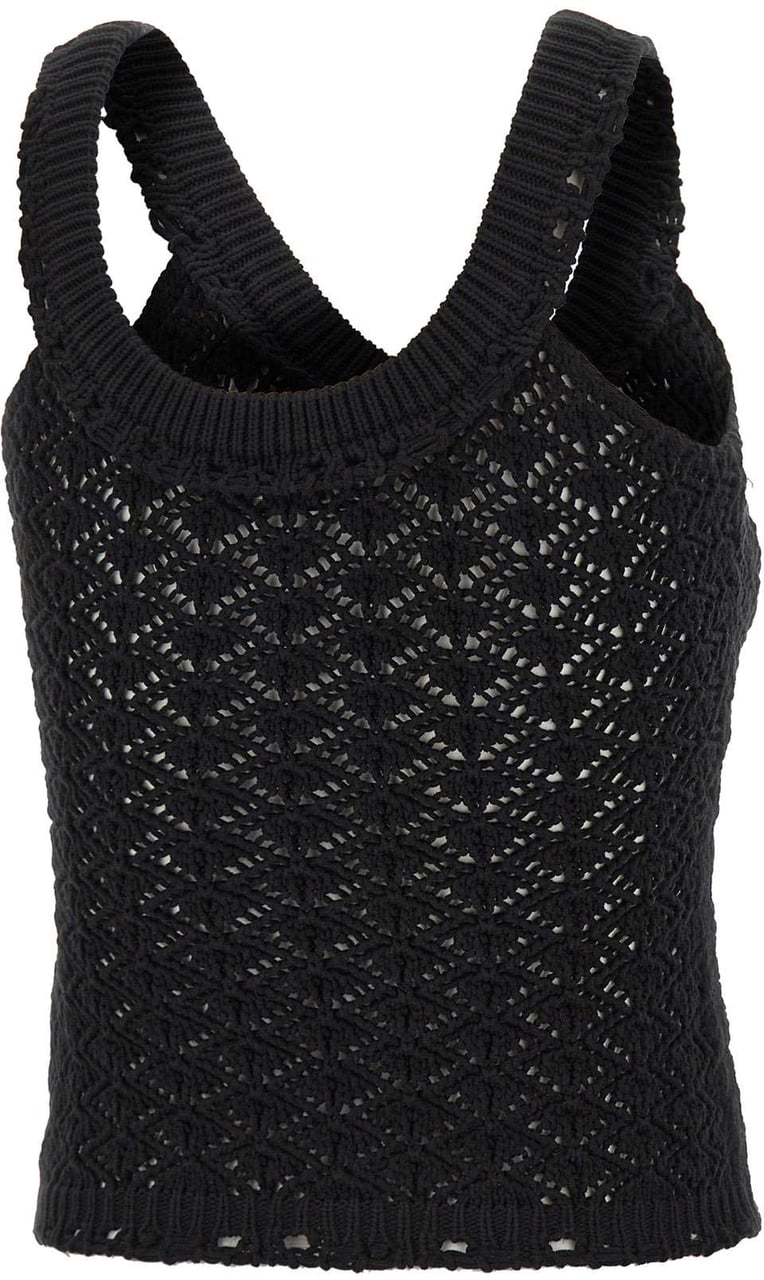 Blumarine Top Black Zwart